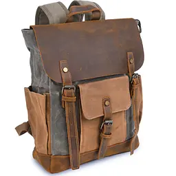 Шкіряний рюкзак Vintage 40х43х12 см sum0026525