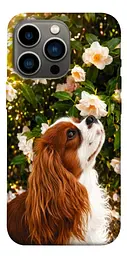 TPU чохол Demsky Flower spaniel для Apple iPhone 13 Pro (6.1")