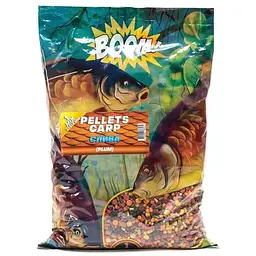 Принада в гранулах Pellets BOOM Слива 4-22мм 1кг Спод Мікс