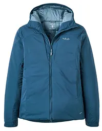 Жіноча утеплена куртка Rab Xenair Alpine Jacket Womens 10 Синій