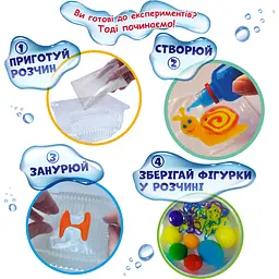 Гра настільна Набір для творчості Ludum Magic water Creative gel (MV6031-03) - мініатюра 3