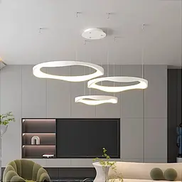 Підвісна LED-люстра Art 2460/420+520+620WH