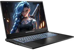 Dream Machines Ноутбук Dream Machines RG5050-17 17.3FHD IPS, Intel i9-14900HX, 16GB, F1TB, NVD5050-8, DOS, чорний - мініатюра 2