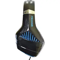 Гарнітура Microlab G6 3.5 мм + USB Black-Blue (G6_b + b)