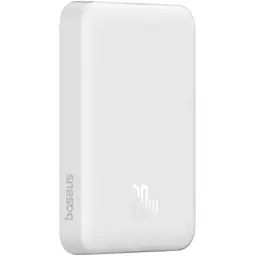 Зовнішній акумулятор Baseus Magnetic Mini 20W 10000 mAh (PPCX070002) білий - мініатюра 7