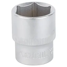 Торцева головка Sigma шестигранна коротка 1/2" 24мм CrV mid (6071241) - мініатюра 2