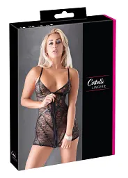 Міні-сукня Cottelli Lingerie Lace, M (чорний) - мініатюра 6