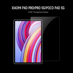Захисне скло Clear Xiaomi Pad Pro/Pro 5G/Poco pad 5G