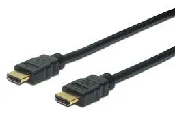 Кабель High speed + Ethernet HDMI Digitus 5m black - мініатюра 1
