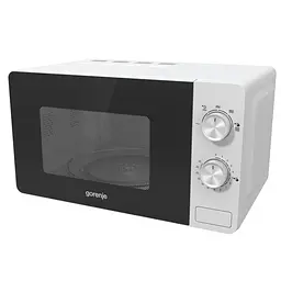 Мікрохвильова піч, 17л, мех. керув., 700Вт, білий Gorenje kuh0015110 - мініатюра 5