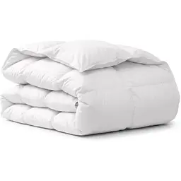 ковдра Cosas Двоспальна з натуральної бавовни 4 сезони 170х210 White CS1 білий (Quilt_170x210_DSeason-SiliSoftPuff)