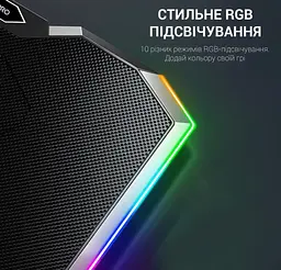 Охолоджувальна підставка для ноутбука до 21 дюймів GamePro GPCP-870 8xfans - мініатюра 12
