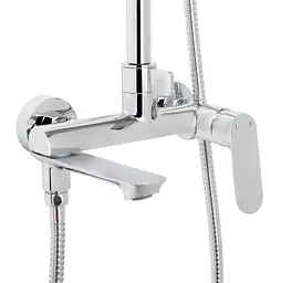 Душова система універсальна Qtap Evia Chrome з виливом QTEVI111CRM47583 - мініатюра 3