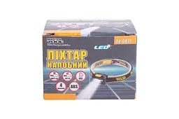 Ліхтар налобний на батарейках Mastertool 94-0812 2LED x 1 Вт x 4 режими - мініатюра 2