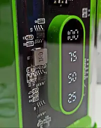 Портативний повербанк No Brand Power Bank 10000 mAh Зелений (2104618812) - мініатюра 6