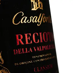 Вино Casalforte Recioto Della Valpolicella червоне солодке 0.5 л - мініатюра 3