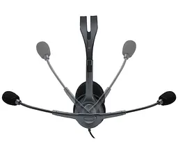 Навушники Logitech H111 Stereo 981-000593 Gray - мініатюра 3