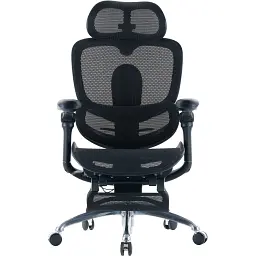 Офісне крісло Sihoo C300 PRO V2, Black, з підставкою для ног (C300-PRO-V2-B101-JT) - мініатюра 2