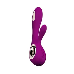 Вібратор-кролик LELO Soraya Wave Deep Rose, манливі рухи стовбура - мініатюра 5