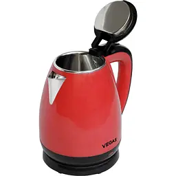 Чайник електричний Vegas VEK-6060R 1500Вт 1.7 л червоний (VEK-6060R) - мініатюра 4