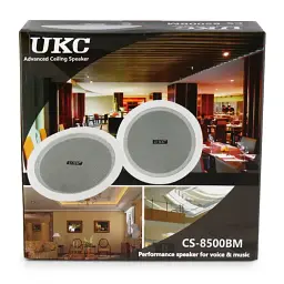 Стельова колонка UKC CS-8500BM 20W White (3_00462) - мініатюра 2