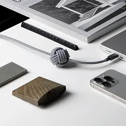 Кабель USB-C to USB-C Native Union Anchor Cable Pro 240W Zebra 3 м (ACABLE-C-ZEB-NP) - мініатюра 4