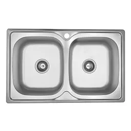 Кухонна мийка Kroner KRP Satin-5080Z (0,8 мм) CV025445, Satin