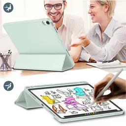 Чохол до планшета BeCover Tri Fold Soft TPU Apple iPad Air 11" M4 2026 Green (715231) - мініатюра 6