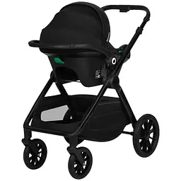 Коляска універсальна Lionelo Layla 3 в 1 black onyx (LO-LAYLA 3IN1 BLACK ONYX) - мініатюра 2