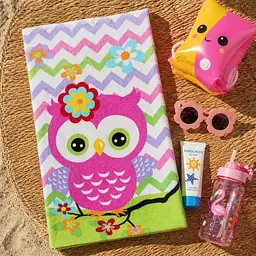 Рушник пляжний LoveYouHome Совеня 75×150 см (ly60192) - мініатюра 2