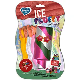 Лізун-антистрес Lovin Ice Fluffy 80127 ескімо 110 мл - мініатюра 5