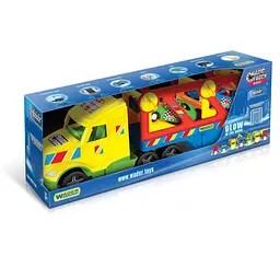 Евакуатор Wader Magic Truck Basic, з авто-купе (36360) - мініатюра 2