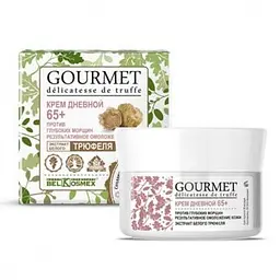 Крем BelKosmex GOURMET денний 65+ проти глибоких зморщок, екстрактом трюфеля