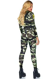 Еротичний костюм десантниці Leg Avenue Pretty Paratrooper S, комбінезон, портупея - мініатюра 2