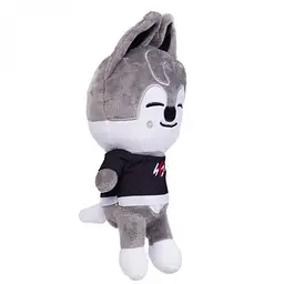 М'яка іграшка GeekLand Стрей Кідс Вовк Вулфчан Stray Kids Wolfchan 20 см GL SKZ 04 - мініатюра 2