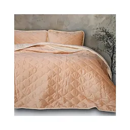 Покривало MirSon №5050 Velor charm Beige 200х220 см (2200008376796) - мініатюра 6