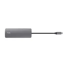 Адаптер Trust Dalyx 8in1 USB-C> 1xUSB-А 3.2/USB-A 2.0/2xUSB-С/HDMI/Ehernet/SD/microSD, Алюміній, 0. teh0018493 - мініатюра 7