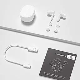 Навушники TWS SoundPEATS Q White - мініатюра 9