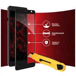Скло захисне Intaleo Full Glue ZTE Blade L9 (1283126517747) - мініатюра 4