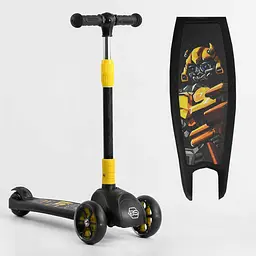 Самокат триколісний Best Scooter, PU колеса 120x35 мм, 15172