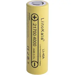 Акумулятор 21700 LiitoKala 4000mah Li-ion (Lii-40A) - мініатюра 2