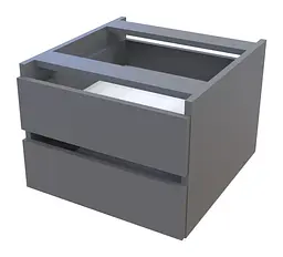 Блок ящиков для шкафа купе Doros G-Caiser Антрацит 44,8х42х33,6 (80736209)