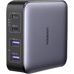 Мережевий зарядний пристрій Ugreen Nexode CD327 65W Gray (90747) [121132] - мініатюра 4