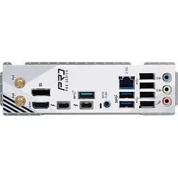 Материнська плата AsRock Z890 PRO RS WIFI WHITE (1851/Z890, 4*DDR5, PCIex16, HDMI/DP/TB4, 4xSATA, 4xM.2, 2.5Glan, 7.1c (Z890 PRO RS WIFI WHITE) - мініатюра 3