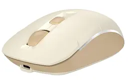 Бездротова миша A4Tech Fstyler FB26CS Air2 Wireless Cafe Latte (FB26CS Air2 (Cafe Latte)) - мініатюра 2
