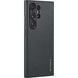 Чохол-накладка Pitaka MagEZ Case Pro 4 Twill Black/Grey for Samsung Galaxy S24 Ultra (MCP2401F) - мініатюра 2