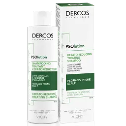 Кератолітичний шампунь Vichy Dercos PSOlution Kerato-Reducing Treating Shampoo для шкіри голови з проявами лущення та свербіння 200 мл (MB439800) - мініатюра 4