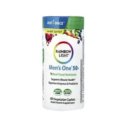 Вітамінно-мінеральний комплекс Rainbow Light Multyvytamyny dlya muzhchyn 50+, Men''s One 50+, Real Food Nutrients, 60 veg (RLT20403)