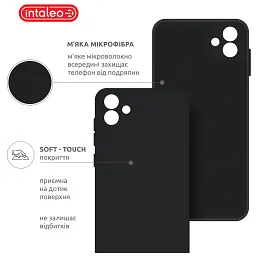Чохол до мобільного телефона Intaleo SoftShell Samsung Galaxy A04 Black (1283126567063) - мініатюра 5