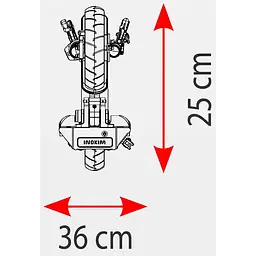 Електросамокат Inokim Light 2 Max 36V 13.6AH - мініатюра 7